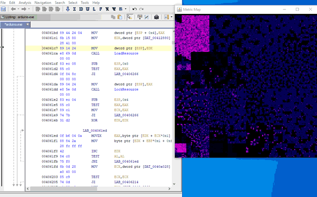Ghidra-Resized Image of the Ghidra code analyzer