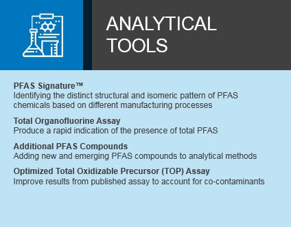 AnalyticalTools Battelle's analytical tools capabilities for PFAS
