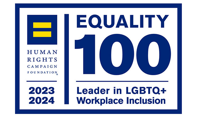 Photo: ​​​​​​​The Human Rights Campaign Foundation 2023-2024 Corporate Equality Index (CEI) logo