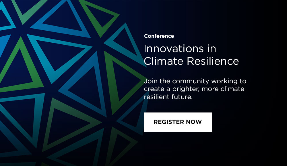 Photo: Register for the innovations in climate resilience conference