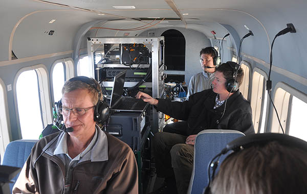 NEON-AOP-1 Pilots and researchers in the NEON AOP
