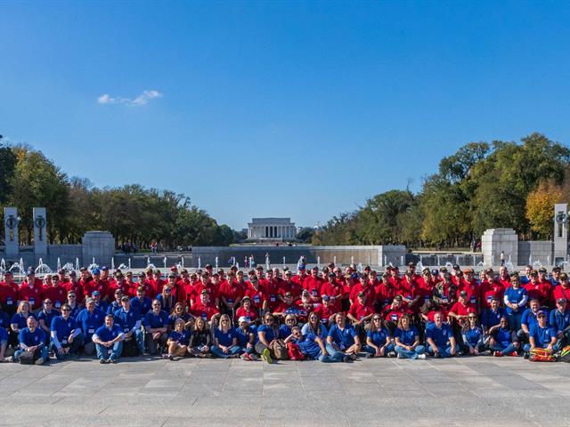 Photo: Veterans Memorial Honor Flight 118 Group