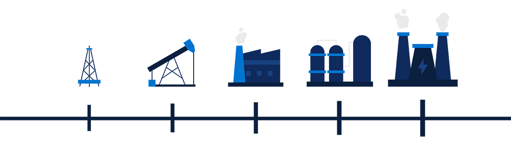 CCUS project timeline