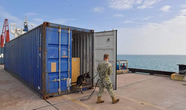 alt= james wilson training in diego garcia