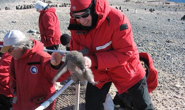 Environmental Stewardship Manager at Los Alamos National Laboratory (LANL), nate biletnikoff working in the south pole