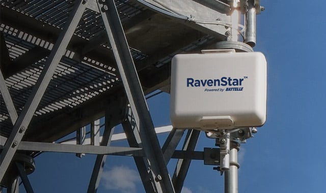 alt: close-up of the ravenstar